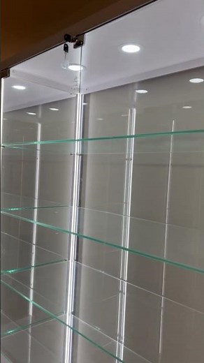 This Is What a Proper Retail Display Looks Like - LuxGuard™ 1.2m White Cabinets Installed