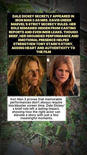 Dale Dickey's Secret Iron Man 3 Role: How Marvel Hid Mrs. Davis From Everyone