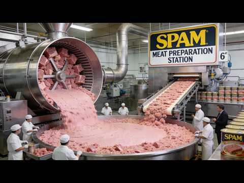 Inside the SPAM Factory: How Millions of Cans Are Made at Massive Scale