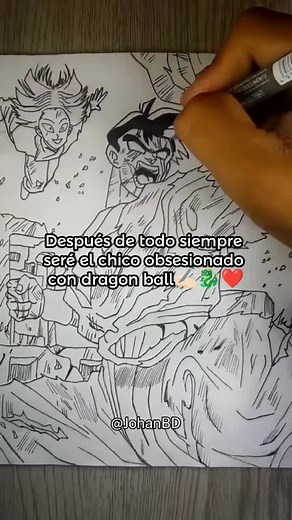 Amazing Dragon Ball Artwork: Drawing Goku and Vegeta | Manga and Anime