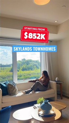Skylands Townhomes, starting from $852K 📍Richmond Hill