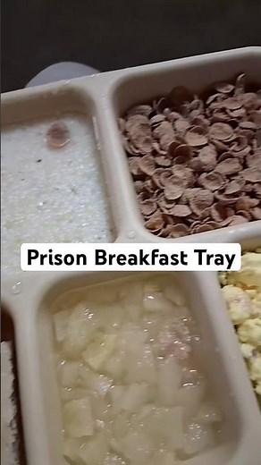 Prison Breakfast Food Tray #prisonlife