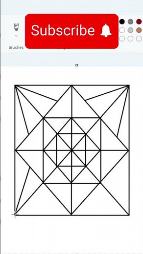 How to draw in ms paint | paint in computer| art