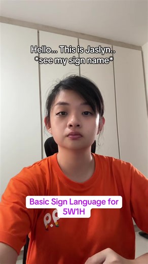 Basic Sign Language for the 5W1H framework. Hopefully, you can apply those 5W1H signs in your daily conversation at work or in school. 🙂 Don’t forget to share this video and follow me for more Sign Language content! Thank you! 😃🫶 #fyp #foryou #foryoupage #DeafAwareness #sgsl #signlanguage #deafcommunity #deaftiktok #singapore #everydaysigns #deafculture #5w1h #sgtiktok #tiktoksg