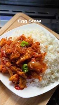 Authentic Ghanaian egg stew