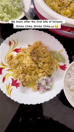 POV: That first bite of biryani hits different 🤤🔥