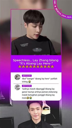 It's ABANG LAY here, ok? 😆😆#layzhang #EXO