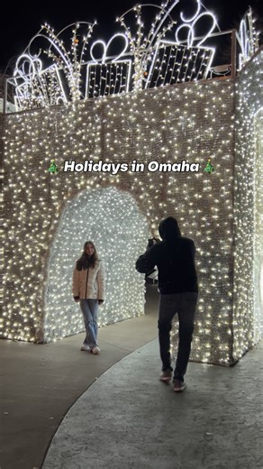 Visit Omaha on Instagram: "Omaha is getting ready to shine ✨🎄 Think twinkling lights, warm markets, festive shows, cozy cafés, and sparkling holiday traditions all across the city. The season to make memories is almost here — and we can’t wait. Save this post to start planning your #OmahaWeekend! (Link in bio for holiday ideas)"
