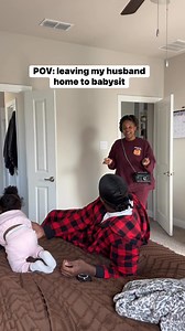 390K views · 11K reactions | Leaving my husband home to babysit 藍藍藍 | DayandWhit | Facebook