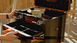 1.5K views | Built tough for the job site!  The Tactix Modular Tool Storage system is stackable, portable, and impact-resistant. Stay organized, stay Tactix! ️ | Tactix | Facebook