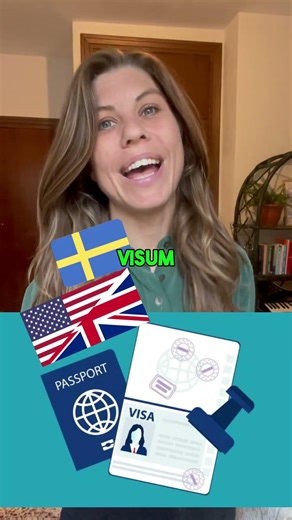 The Swedish "VISA" is NOT what you think