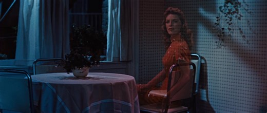 For your evening's entertainment, Julie London sings "Cry Me A River" in The Girl Can't Help It (1956), with Tom Ewell. | Midcentury Fashion