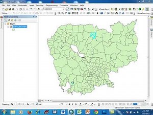 How to Make Mapping with Arcgis Part 13 khmer