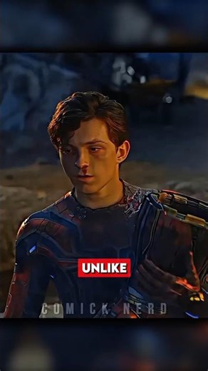 Why Spider Man’s Suit Couldn’t Heal Itself ! #marvel #spiderman #shorts