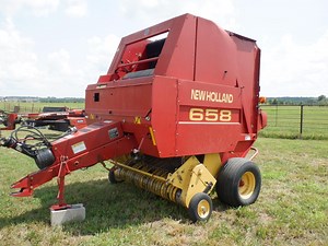 2000 New Holland 658 Net Wrap 4'x6' Round Baler | Agriculture