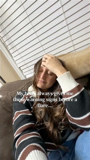 Warning signs before a flare #chronicillness #autoimmunedisease