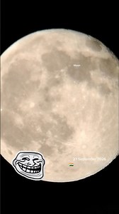 Crystal Clear Full Moon View Through My Telescope 🔭🌕 | Detailed Lunar Surface