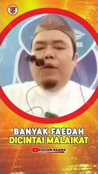 FAEDAH DI CINTAI MALAIKAT #ustadzabuhumairoh #ceramahsingkat #islam