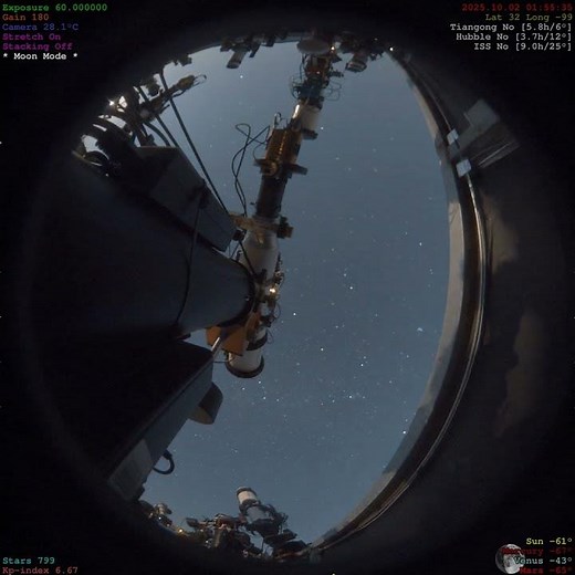 Starfront Observatories Timelapse - 2025-10-01