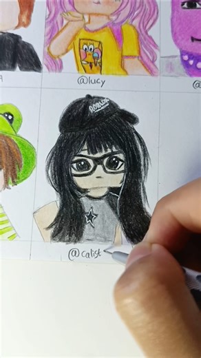 Yang mau digambar wajib follow, like dan share ya😉 #roblox #avatarroblox #drawing #avatarshorts #art