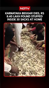 Karnataka Beggar Dies, Rs 8.40 Lakh Found Stuffed Inside 30 Sacks At Home