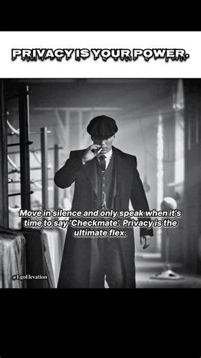 The Art of ABSOLUTE Privacy 🤫🛡️ #discipline #success #EgoElevation