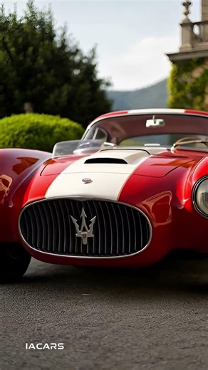 Maserati Berlinetta 1954 Solo 52 unidades, diseño Pinin Farina y alma de competición. #maserati