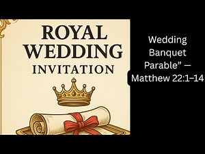The Parable of the Wedding Banquet | Powerful Bible Story Animated (Matthew 22:1–14)