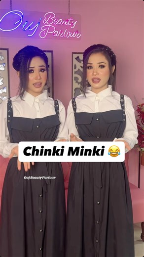 Ouj Beauty Parlour on Instagram: "Chinki Minki 😂 #funny #makeup #oujbeautyparlour #oujparlour"
