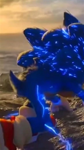 When sonic running on water 💀 #edit #sonicthehedgehog