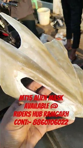 MT 15 Alien Mask Available.. #ytshorts #shorts #trending #viral #modified #mt15 #jharkhand