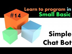 #14 Learn Small Basic Programming - Simple Chat Bot