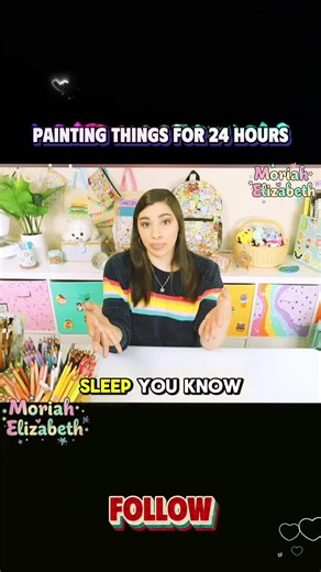 Painting Things for 24 Hours part 2 #moriahelizabeth #fy #painting #usa #art
