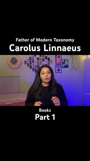 Carolus Linnaeus 📚 #viral #biology #youtubeshorts #shortsfeed #trending #taxonomy