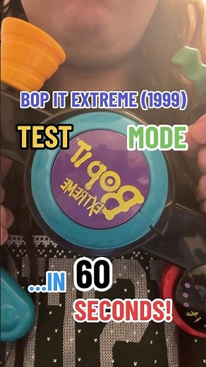 How to Access Bop It Extreme (1999) Test Mode… in 60 Seconds!