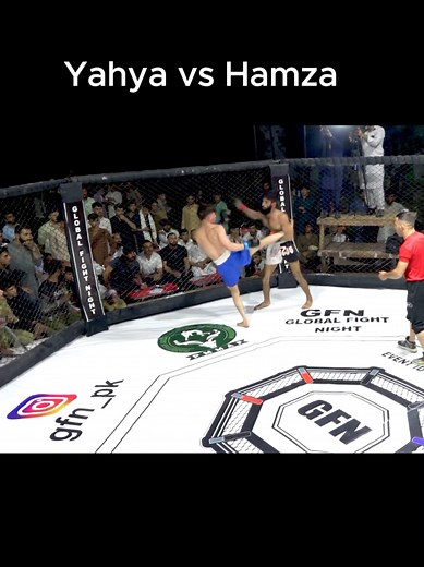 🔥 The cage was on fire at Global Fight Night! 🔥 Muhammad Yahyah vs Hamza Ahmadai brought the crowd to their feet with an intense Bantamweight clash 💥 From striking to grappling – this fight had it all! 🥊⚡ #GFN #GlobalFightNight #MMA #BantamweightClash #MuhammadYahyah