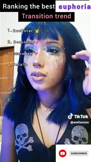 ranking the best euphoria transition trend#tiktokviral#tiktoktrend#transition