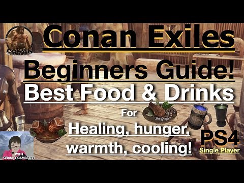 Best Foods & Drink! Conan Exiles Beginners Guide