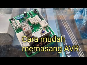 CARA MUDAH MEMASANG AVR