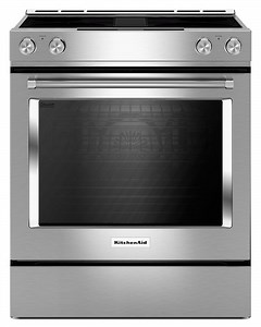 KitchenAid 6.4 Cu. Ft. Electric Range with AquaLift® and Self-Clean...