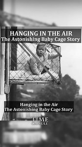 Hanging in the Air 😲 The Astonishing Baby Cage Story 👶🏼🍼 Click "watch video" for the full tutorial. 👇 | Amazing Time Capsule