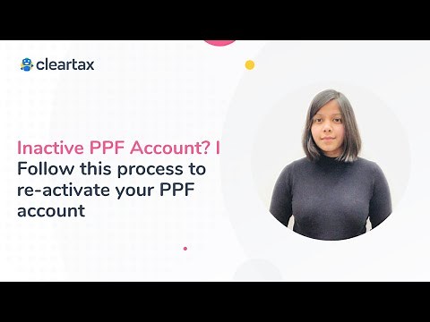 Inactive PPF aacount ? I Follow this process to re-activate your PPF account