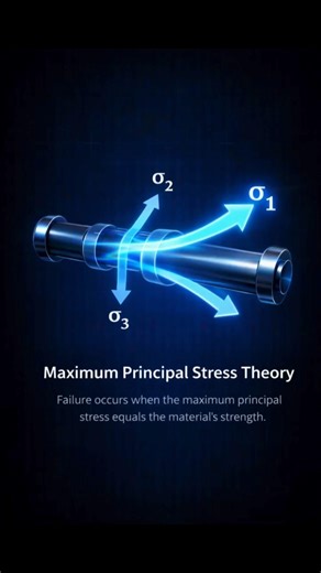 Multiple stresses… but only ONE decides failure 😳 #FailureTheories #Rankine #viral #BrittleFailure