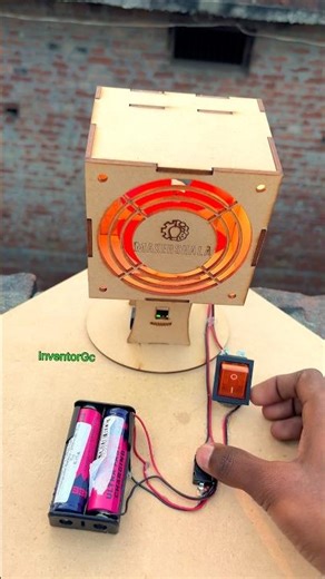 Powering a Homemade Mini Room Heater | DIY Project