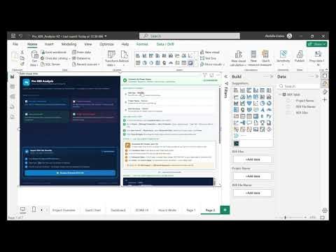 Pro XER Analyzer Visual in Power BI
