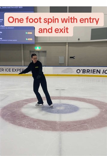 Mastering One Foot Spin in Figure Skating