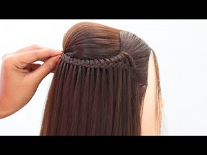 Simple & Beautiful Hairstyle Tutorials_ Graceful Hairstyle For Girls_ Hairstyles