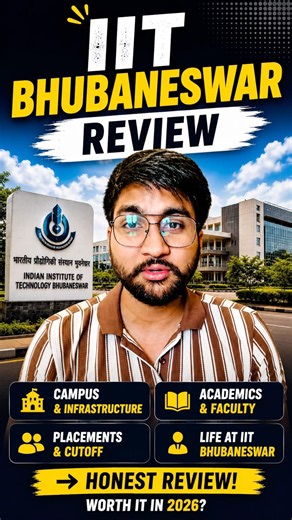 IIT Bhubaneswar Review 2026 | Campus life IIT Bhubaneswar #iitbhubaneswar #iit #collegelife #shorts