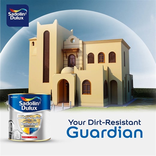 Secure your home with Sadolin Dulux Weathershield paints, standing strong against the harsh weather.​ أمن منزلك بطلاء سادولين ديولكس المقاوم لعوامل الطقس الذي يقف بقوة ضد الظروف الجوية القاسية. ـــــــــــــــــــــــــــــــــــــــــــــــــــــــــــــــــــــــــــــــــــــــــــــــــــــــــــ #sadolindulux #luxurycolors #letscolor #premiumcolors #exteriorpaint #wallcolor #TopQualityWork #سادولينديولكس #الوانمميزة #ديكورالمنزل #الوانراقية #دهاناتداخلية #دهاناتخارجية #الوانالجدار #جودةعالي