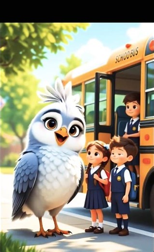 Cartoon bird story in hindi । Animation bird Cartoons । A hardworking bird story in hindi।